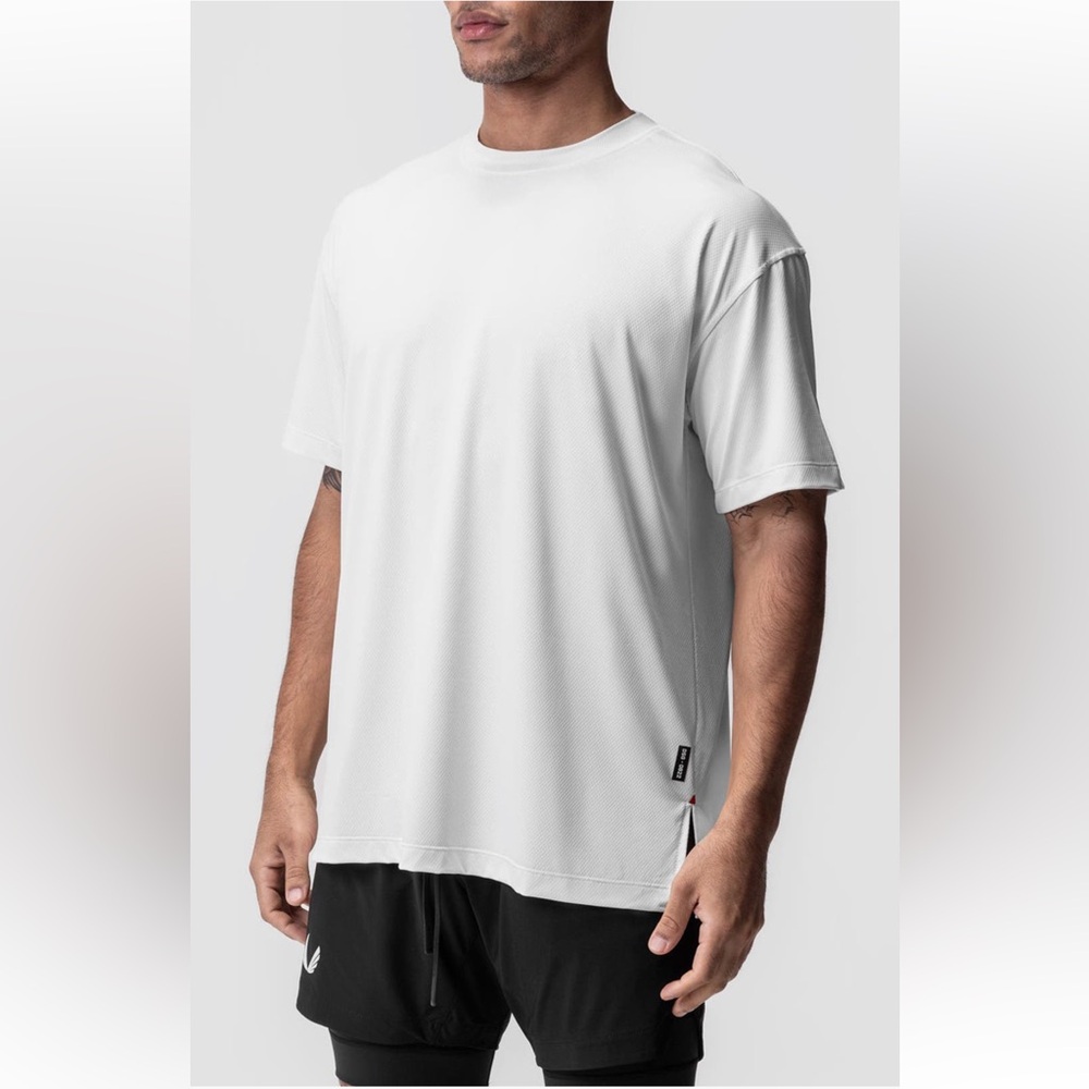 Men’s ASRV Oversized White Shirt Size Medium